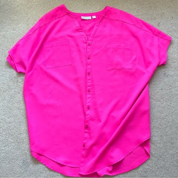 Belle By Kim Gravel Blouse NWOT - Picture 6 of 11